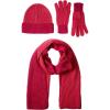 image:imageAmazon Essentials Unisex Adults Knit Hat Scarf and Gloves Set
