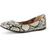 Black White Faux Snake Skin