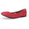 image:imageAmazon Essentials Womens Belice Comfortable SlipOn Ballet Flats ShoesBright Poppy Red