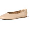 image:imageAmazon Essentials Womens Glove Ballet Flats Dress ShoesBeige Faux Leather