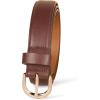 image:imageAmazon Essentials Womens Work Dress Belt Available in Plus SizeBrown