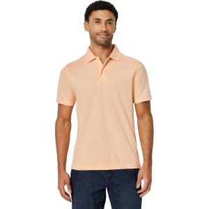image:imageAmazon Essentials Mens Moisture Wicking Golf Polo Shirt Short Sleeve SlimFit QuickDryPale Peach