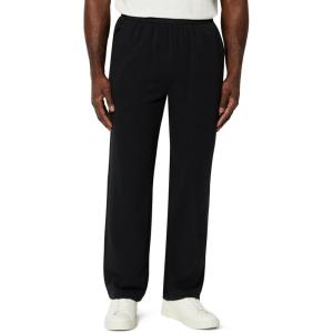 image:imageAmazon Essentials Mens Regular Fit French Terry Open Bottom SweatpantBlack