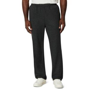 image:imageAmazon Essentials Mens Regular Fit French Terry Open Bottom SweatpantCharcoal Heather