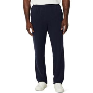 image:imageAmazon Essentials Mens Regular Fit French Terry Open Bottom SweatpantNavy