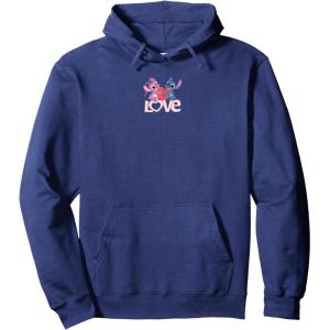 image:imageAmazon Essentials Stitch and Angel Love Valentines Day Pullover HoodieNavy Blue