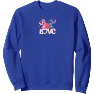 image:imageAmazon Essentials Stitch and Angel Love Valentines Day SweatshirtRoyal Blue