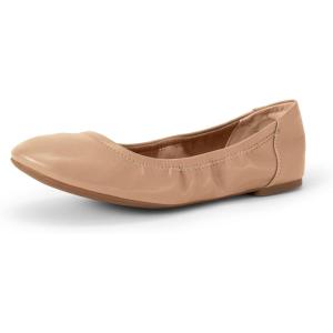image:imageAmazon Essentials Womens Belice Comfortable SlipOn Ballet Flats ShoesBeige