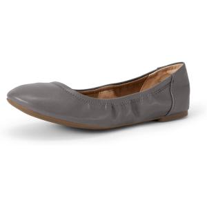 image:imageAmazon Essentials Womens Belice Comfortable SlipOn Ballet Flats ShoesCharcoal