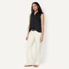 image:imageAmazon Essentials Womens RegularFit Sleeveless ButtonDown BlouseBlack