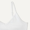 image:imageAmazon Essentials Girls Cotton Jersey Vneck Training Bralettes Pack of 2White