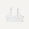 image:imageAmazon Essentials Girls Cotton Jersey Vneck Training Bralettes Pack of 2White
