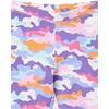image:imageAmazon Essentials Girls and Toddlers Cotton Stretch LeggingsBlueCamoPurpleSkaterStars