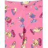 image:imageAmazon Essentials Girls and Toddlers Cotton Stretch LeggingsBlueCamoPurpleSkaterStars