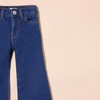 image:imageAmazon Essentials Girls and Toddlers Wide Leg Jeans with Elastic WaistMedium Indigo