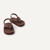 image:imageAmazon Essentials Unisex Toddlers Flip Flop Sandals with Backstrap for Boys and GirlsBrown
