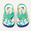 image:imageAmazon Essentials Unisex Toddlers Flip Flop Sandals with Backstrap for Boys and GirlsGreen Shark
