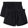 image:imageAmazon Essentials Girls and Toddlers French Terry SweatShortsBlack