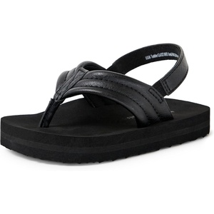 image:imageAmazon Essentials Unisex Toddlers Flip Flop Sandals with Backstrap for Boys and GirlsBlack