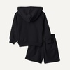 image:imageAmazon Essentials Boys and Toddlers 2 Piece Hoodie and Shorts SetBlack