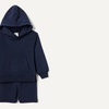 image:imageAmazon Essentials Boys and Toddlers 2 Piece Hoodie and Shorts SetNavy