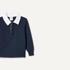 image:imageAmazon Essentials Boys and Toddlers Long Sleeve Rugby Polo ShirtNavy