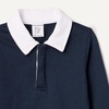 image:imageAmazon Essentials Boys and Toddlers Long Sleeve Rugby Polo ShirtNavy