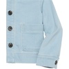 image:imageAmazon Essentials Unisex Kids and Toddlers RelaxedFit Denim Chore Jacket OuterwearLight Denim Blue