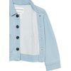 image:imageAmazon Essentials Unisex Kids and Toddlers RelaxedFit Denim Chore Jacket OuterwearLight Denim Blue