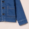 image:imageAmazon Essentials Unisex Kids and Toddlers RelaxedFit Denim Chore Jacket OuterwearMedium Indigo Wash