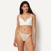 image:imageAmazon Essentials Womens All over stretch Lace GString Thong Underwear Pack of 6Rose  Washed Bronze  White