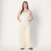 image:imageAmazon Essentials Womens HighRise Wide Leg Crop JeansEcru
