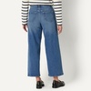 image:imageAmazon Essentials Womens HighRise Wide Leg Crop JeansMedium Blue Vintage
