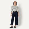 image:imageAmazon Essentials Womens HighRise Wide Leg Crop JeansRinse