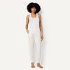 image:imageAmazon Essentials Womens Pajama Pants Lightweight Knit Jersey JoggerIvory