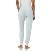 image:imageAmazon Essentials Womens Pajama Pants Lightweight Knit Jersey JoggerLight Blue Rose Leopard