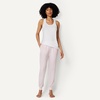 image:imageAmazon Essentials Womens Pajama Pants Lightweight Knit Jersey JoggerPink