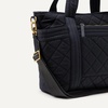 image:imageAmazon Essentials Womens Quilted Cotton Tote HandbagBlack
