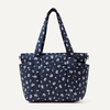 image:imageAmazon Essentials Womens Quilted Cotton Tote HandbagNavy Floral
