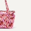 image:imageAmazon Essentials Womens Quilted Cotton Tote HandbagPink Floral
