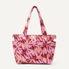 image:imageAmazon Essentials Womens Quilted Cotton Tote HandbagPink Floral