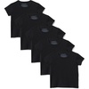 image:imageAmazon Essentials Boys Cotton Jersey Crew Neck Undershirt Pack of 5Black