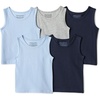 Light Blue / Navy / Light Grey Heather
