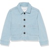 image:imageAmazon Essentials Unisex Kids and Toddlers RelaxedFit Denim Chore Jacket OuterwearLight Denim Blue