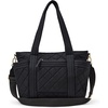 image:imageAmazon Essentials Womens Quilted Cotton Tote HandbagBlack