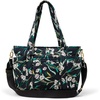 image:imageAmazon Essentials Womens Quilted Cotton Tote HandbagBlack Floral