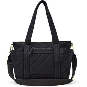 image:imageAmazon Essentials Womens Quilted Cotton Tote HandbagBlack