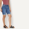 image:imageAmazon Essentials Womens MidRise Slim Fit Bermuda Shorts with PocketsMedium Blue Vintage
