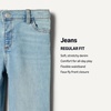 image:imageAmazon Essentials x Sofia Grainge Toddler and Baby Boys Pull On Straight Fit Jeans with Elastic WaistLight Indigo Wash
