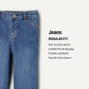 image:imageAmazon Essentials x Sofia Grainge Toddler and Baby Boys Pull On Straight Fit Jeans with Elastic WaistMedium Indigo Wash